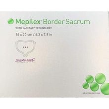 Molnlycke 282055 Mepilex Border Sacrum 6-2/7 In. x 8 In. (Box of 5)-Preferred Medical Plus