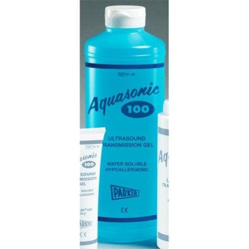 Parker Labs 01-34 Aquasonic 100 Ultrasound Transmission Gel Dispenser Bottle 1 Liter (Each)-Preferred Medical Plus