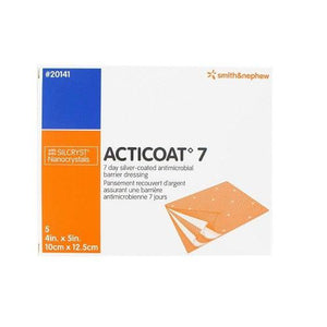 Smith & Nephew 20141 Acticoat 7 Silver Antimicrobial Dressing (4 in. x 5 in.)-Preferred Medical Plus