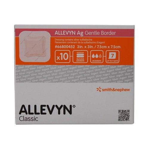 Smith & Nephew 66800452 Allevyn Ag Gentle Border (3 in. x 3 in.)